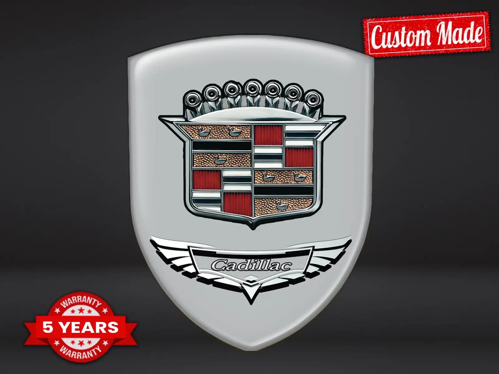 Cadillac Impresión Parachoques Moderna Máximo Duradero Pro ST